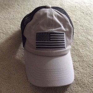 Baseball Cap Embroidered American Flag  Alys Trading